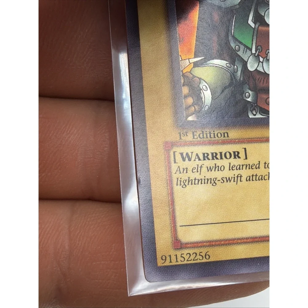 Yu-Gi-Oh! Celtic Guardian LOB-A007 Super Rare 1st Edition Exactly as Seen